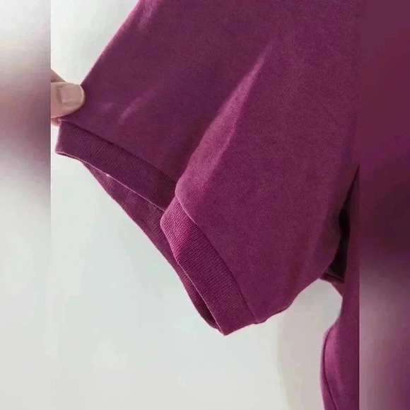 U.S. Polo ASSN Polo Shirt Men's XL Maroon Golfing 2 Button Luxury Feel - Picture 4 of 11